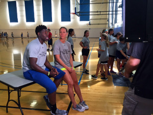 Lauren and Jrue Holiday Sports Clinic at UCLA | New Orleans Pelicans