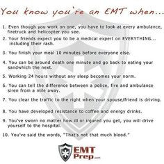 Set of 4 Funny EMS Bumper Stickers (EMT Paramedic Humor, Ambulance ...