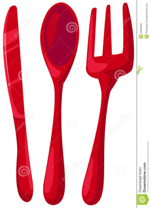 Spoon Knife And Fork Vector