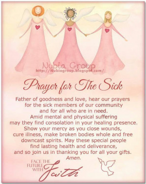 Prayer for the sick