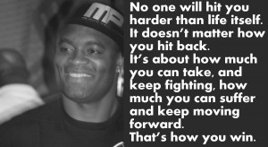 Anderson Silva on life and fighting