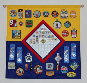 Cub Scout patch display banner: Scouts Patches, Scouts Boys Scouts ...