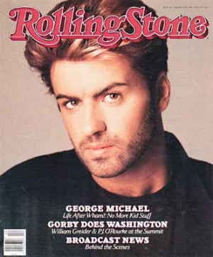 George Michael on Rolling Stone cover