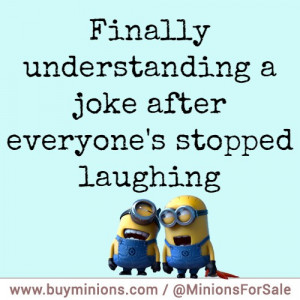 joke minion quotes trackbacks and pingbacks no trackback ...