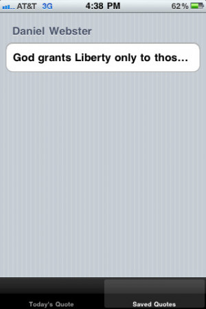 Daily Patriotic Quotes for iPhone, iPod touch, and iPad on the iTunes ...