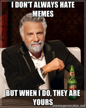 It's all about meme meme meme