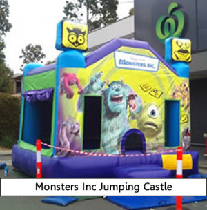 Monsters Inc Jumping Castle Hire Sydney 150 Jumparama