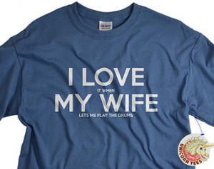 Gifts for drummers funny drum t shi rt birthday gift for husband drums ...