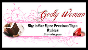 Choose Godly Woman Topics