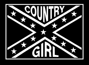 Rebel Flags With Browning Country girl rebel flag truck
