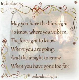 Irish Blessing Sayings