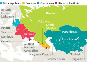 2014 Eastern Europe Map