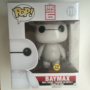 funko pop nurse baymax disney big hero 6 brilla glow