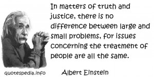 ... Quotes About Truth - In matters of truth and justice - quotespedia