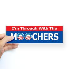 Moochers Sticker (Bumper) for