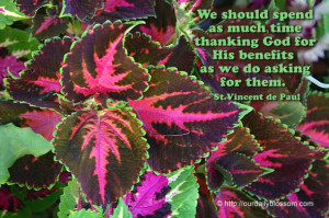 Spiritual Quote – St. Vincent de Paul