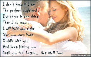 Get well soon messages for girlfriend