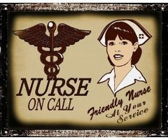Vintage Nurse on Call