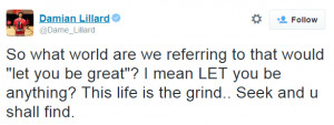 Damian Lillard Basketball Quotes