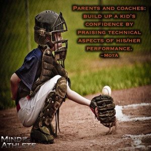 Parents and coaches: Build up a kid's confidence by praising technical ...