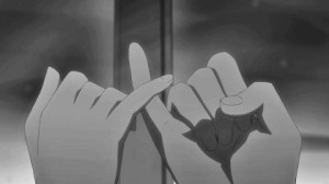 promise you can break to me, if you break my pinky promise. A pinky ...