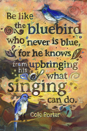 ... Cole Porter Painted Quote . Click here to post the first comment