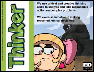 To learn more about being a thinker, see the resources below!