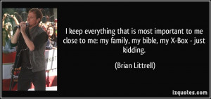 More Brian Littrell Quotes