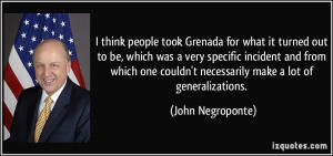 More John Negroponte Quotes