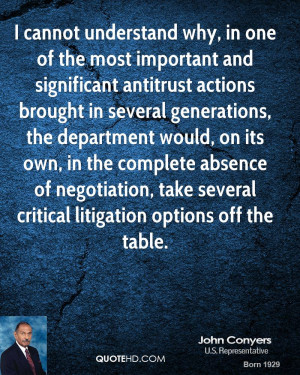 understand why, in one of the most important and significant antitrust ...