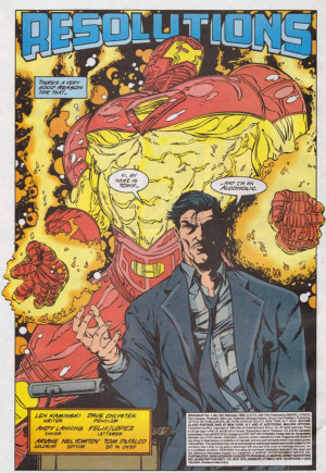 Invincible Iron Man #313 Quotes & Scans
