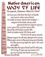 tecumseh spoke these words about living and dying quoted in the movie ...