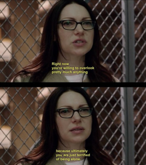 Alex, telling it like it is. #OITNB