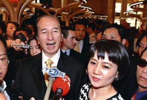 Unsuitable' ... Stanley Ho, pictured with fourth wife Angela, was ...