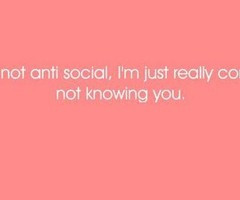 Anti Social Quotes and Sayings