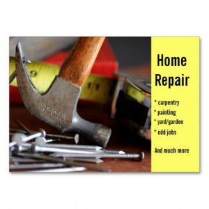 Home Repair Business Cards