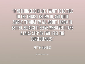 Peyton Manning Life Quotes