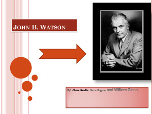 about john b. watson - Harrell by wuzhenguang
