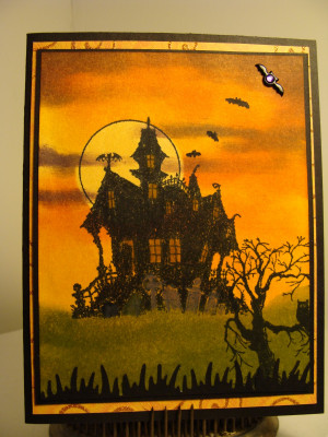 Created this card to try out my great stampinup house of haunts