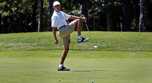 President Obama’s Goofy Golf Pose: What Was He Thinking? (Photoshop)