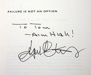 also got Gene's signature in my Apollo book shown above.