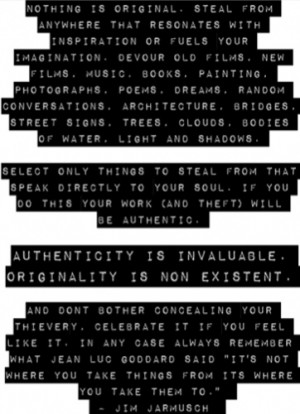 Jim Jarmusch on Authenticity