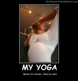 Yoga Pants Demotivational...