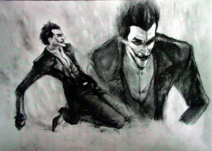 Joker Arkham Origins Drawing Arkham origins the joker