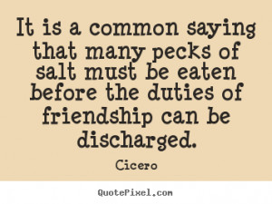 Cicero Friendship Quotes