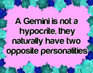 Gemini personality