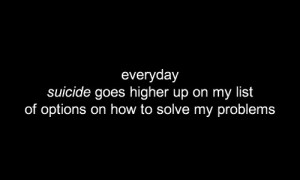 and White depressed depression sad suicidal suicide lonely quotes ...