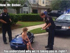 Justin Bieber Arrested Jokes