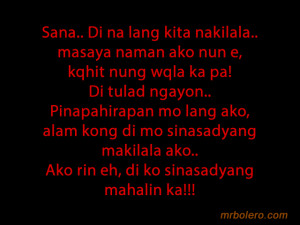 Love Quotes Tagalog her