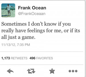 frank ocean quotes | Tumblr